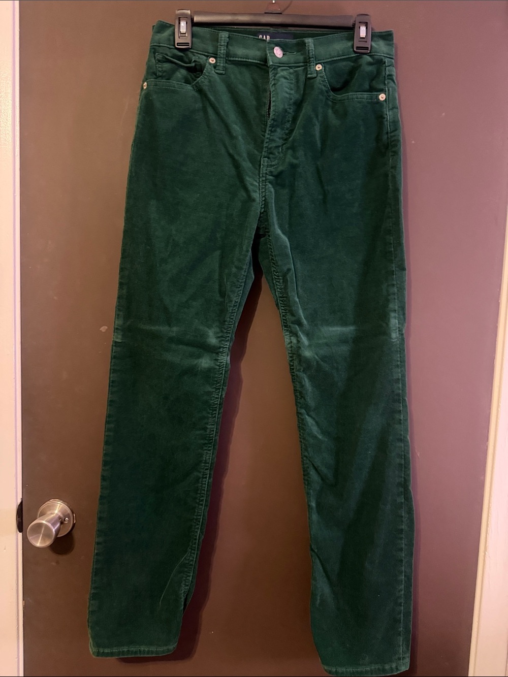 GAP Deep Forest Green Corduroy Pants
